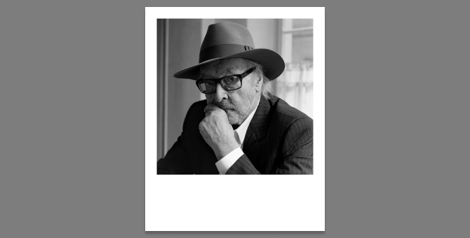 Эди Слиман сделал серию портретов Жан-Люка Годара