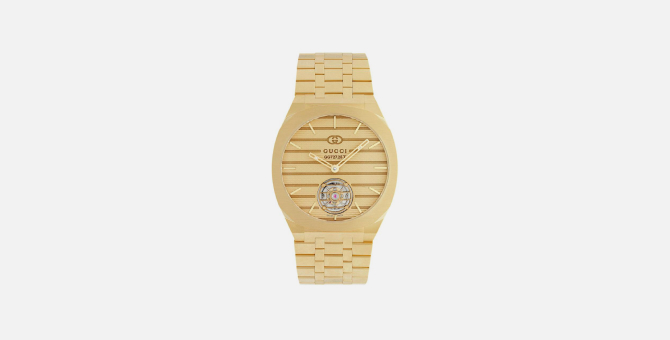 Gucci выпустил коллекцию высокого часового искусства