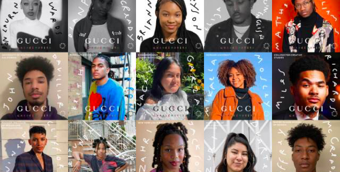 Gucci представил новых участников программы Changemakers из Северной Америки
