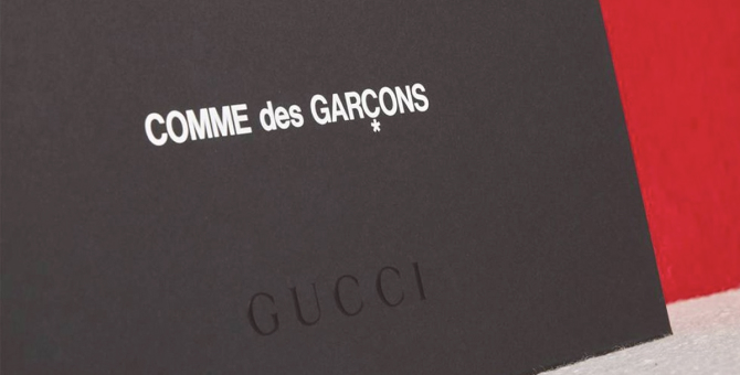 Gucci готовит очередную коллаборацию с Comme des Garçons