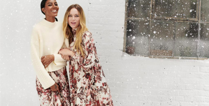 Смокинги и платья в блестках: H&M выпустил праздничную коллекцию