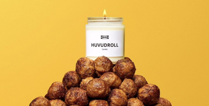 IKEA выпустила свечи с ароматом фрикаделек — купить такую нельзя, только выиграть