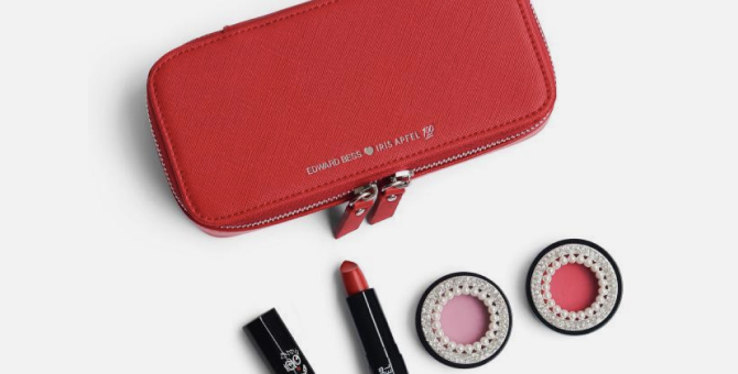 Айрис Апфель отметила свое столетие коллекцией макияжа