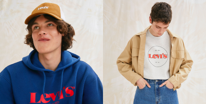 Levi's выпустил капсульную коллекцию с «винтажным» логотипом