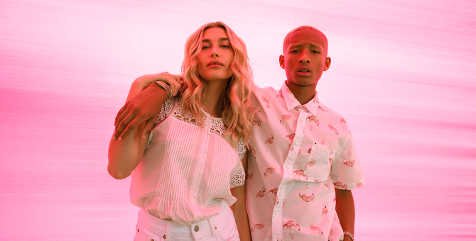 Хейли Бибер и Джейден Смит снялись в новой кампании Levi’s