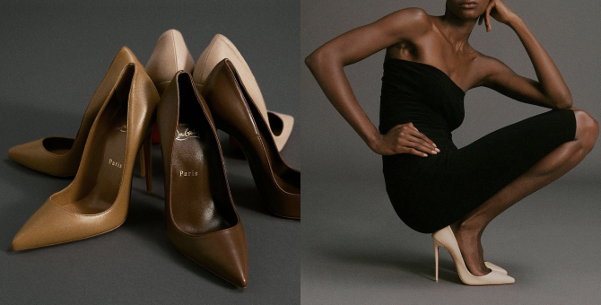 Christian Louboutin выпустил нюдовую коллекцию для Mytheresa