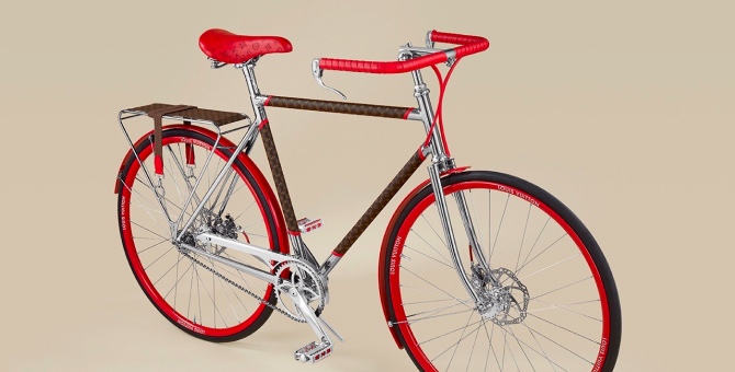 Louis Vuitton выпустил велосипед в монограммах