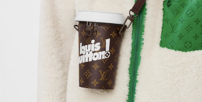 Louis Vuitton выпустил сумку в виде стаканчика для кофе