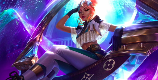 Стало известно, за сколько можно повторить образ Louis Vuitton для скина из League of Legends