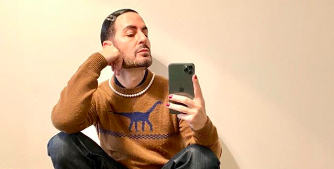 Марк Джейкобс поделился архивным снимком 40-летней давности