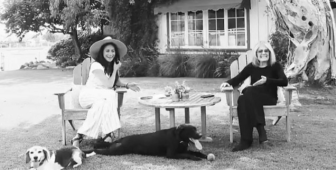 Меган Маркл дала интервью Глории Стайнем