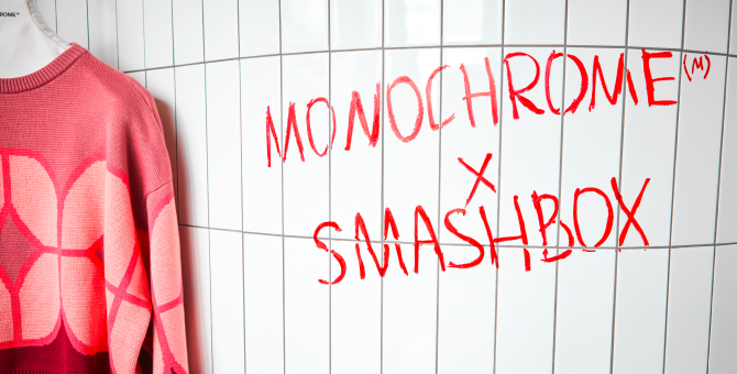 Monochrome выпустил коллаборацию с бьюти-брендом Smashbox