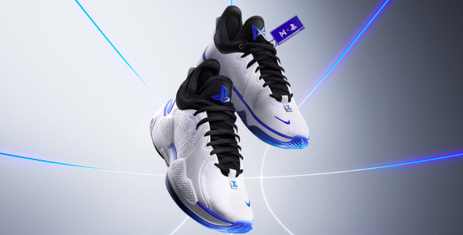 Nike выпустил кроссовки, вдохновленные консолью PlayStation 5
