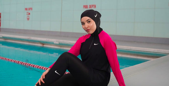 Nike представил коллекцию скромной одежды для плавания