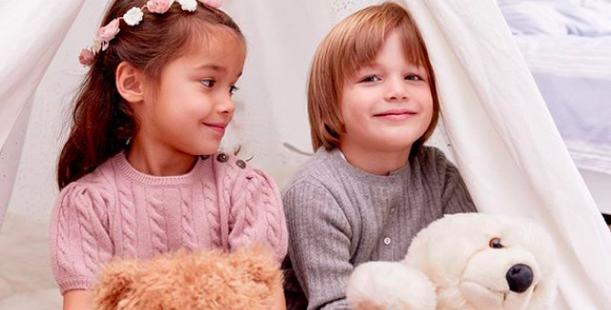 В России появился французский бренд детского кашемира Oscar et Valentine