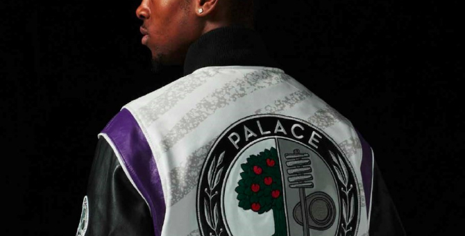 Palace и Mercedes-AMG сделали коллаборацию, вдохновленную автогонками