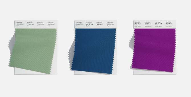Pantone представил палитру Недели моды в Нью-Йорке весна-лето 2022