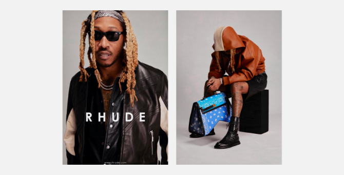 Рэпер Future снялся в кампании лос-анджелесского бренда Rhude