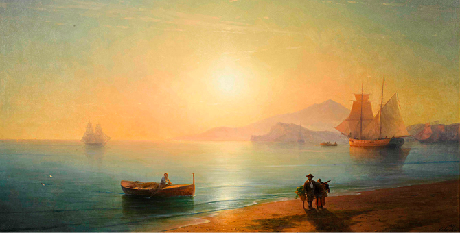 «Неаполитанский залив» Ивана Айвазовского стал самым дорогим онлайн-лотом Sotheby’s