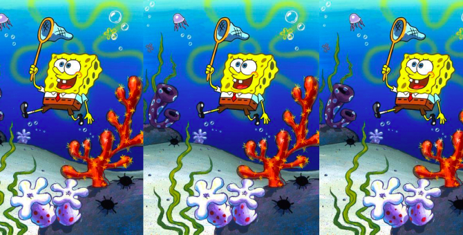 Губку Боба превратили в спонжик для макияжа