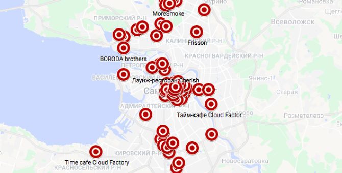 Петербургская «Карта сопротивления» баров и кафе прекратила свое существование