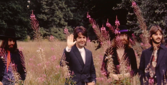 Вышел клип на песню The Beatles «Here Comes the Sun»