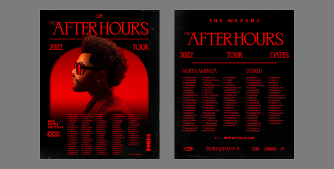 The Weeknd анонсировал мировой тур в поддержку альбома «After Hours»