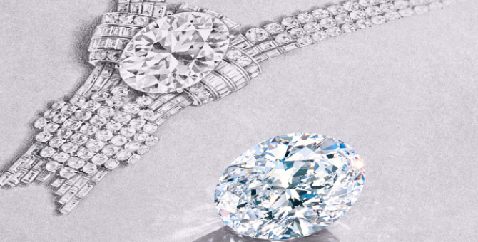 Tiffany & Co. выставит на продажу свое самое дорогое украшение с 80-каратным бриллиантом