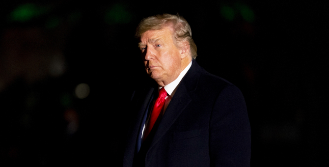 Дональд Трамп установил в Вашингтоне режим чрезвычайной ситуации для инаугурации Джо Байдена