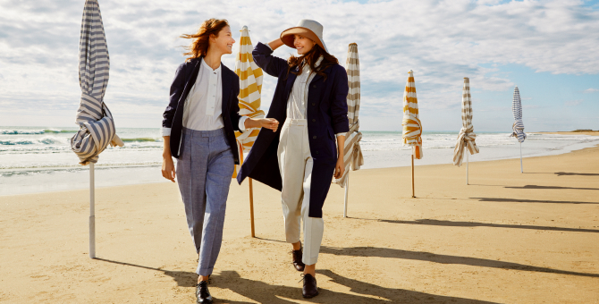 Uniqlo и Инес де ля Фрессанж посвятили новую коллекцию отдыху в Довиле