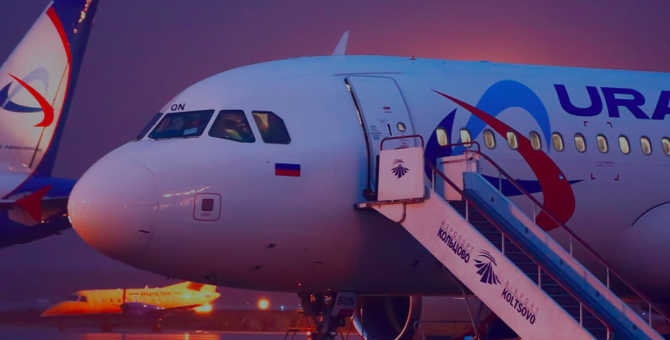 «Уральские авиалинии» отменили часть рейсов в Европу из‑за коронавируса