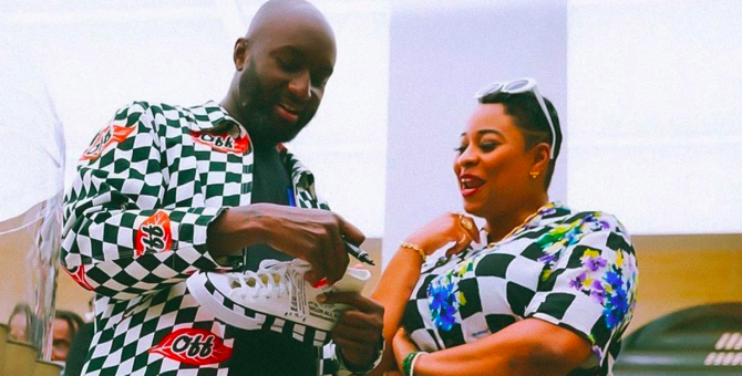 Вирджил Абло подарит кеды со своим автографом за пожертвование на благотворительность