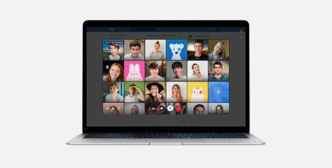 Во «ВКонтакте» появились групповые видеозвонки на 128 человек для учебы и работы