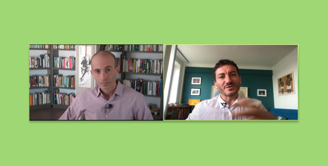 Историк и писатель Юваль Ной Харари дал интервью Карену Шаиняну