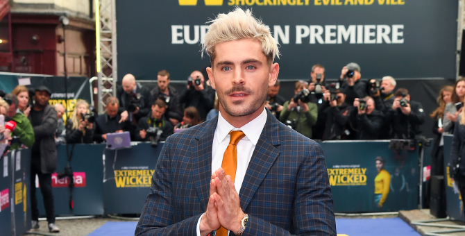 Зак Эфрон снимется в экранизации «Воспламеняющей взглядом» Стивена Кинга