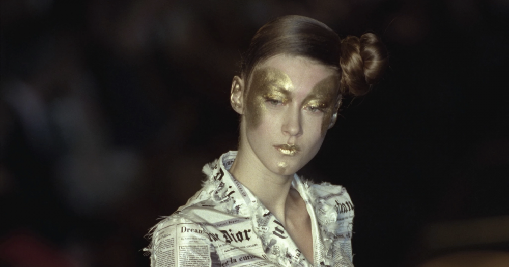 #tbt: газетный принт Гальяно, который скопировали Balenciaga