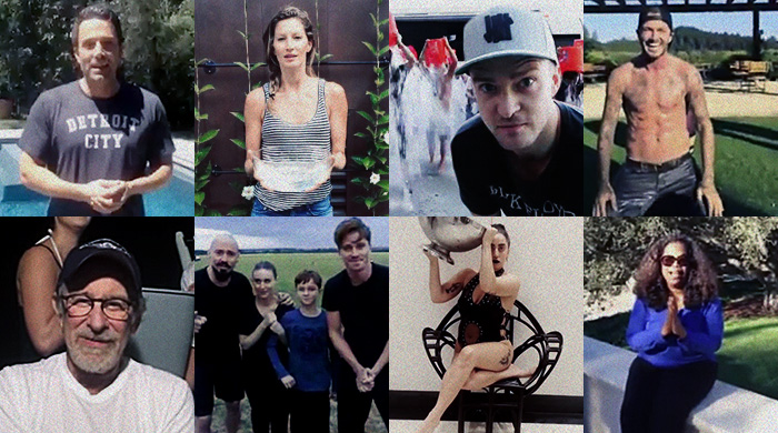 #ALSIceBucketChallenge: топ-10 видео от знаменитостей