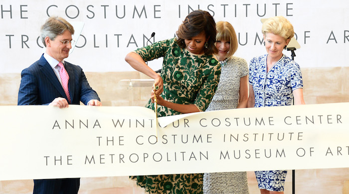 Открытие Anna Wintour Costume Center в Нью-Йорке