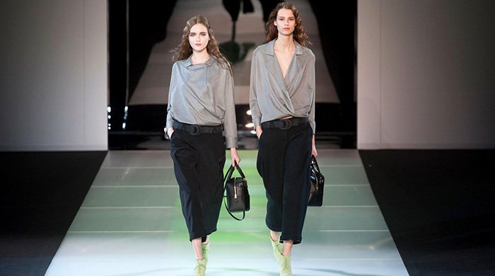 Обзор Buro24/7: Giorgio Armani, осень-зима 2014