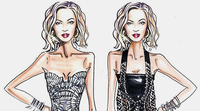 Atelier Versace придумали наряды для Бейонсе