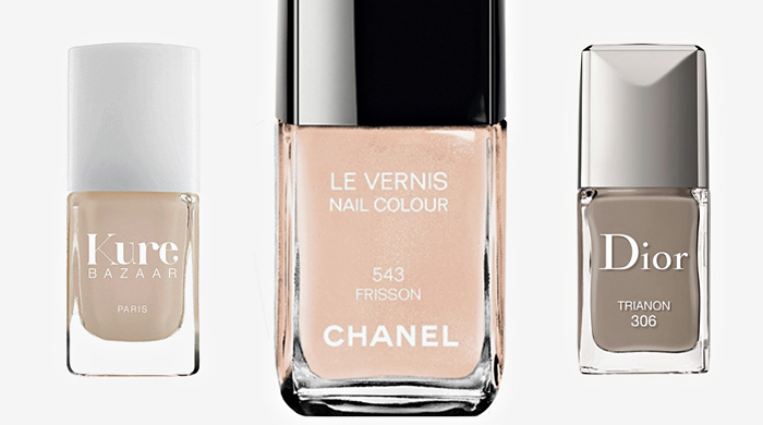 Десять лаков для маникюра в гамме nude