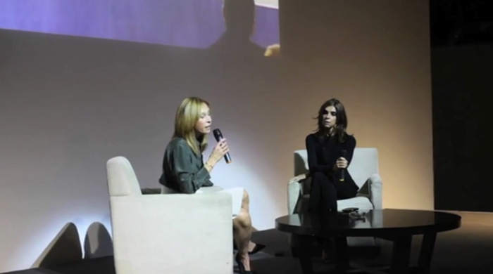 Видео: Карин Ройтфельд в \"Гараже\"