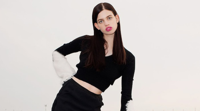 Лили Макменами в съемке для Purple Fashion