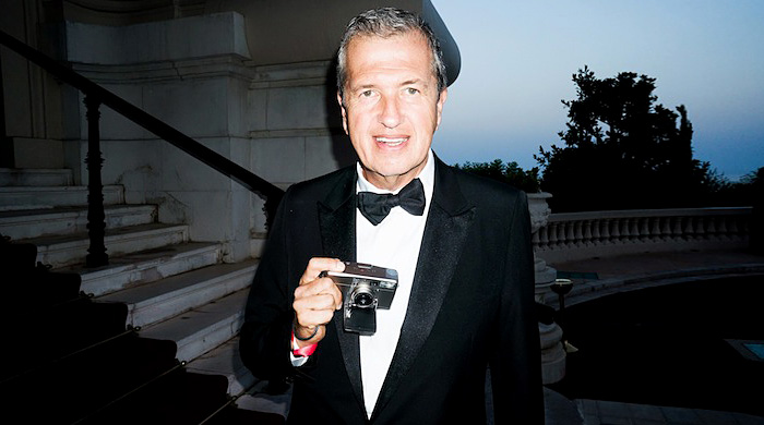 Марио Тестино зарегистрировался в Instagram