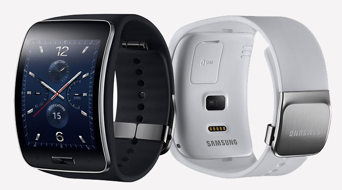 Samsung представили \"умные\" часы Gear S с 3G-модулем