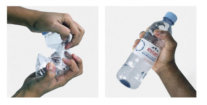 Вирджил Абло разработал новый дизайн бутылки воды Evian