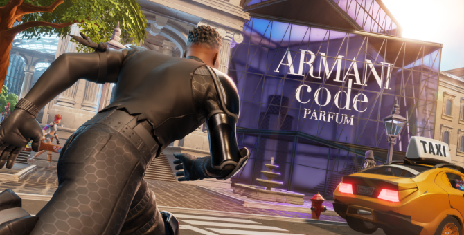 Armani Beauty запустит игру в Fortnite