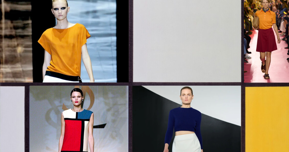 От Мондриана и Малевича до Prada и Balenciaga: история колорблокинга