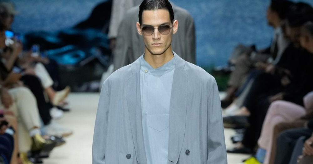 Giorgio Armani, коллекция menswear весна-лето 2026