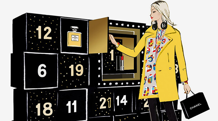 Рождественский beauty-календарь от Chanel